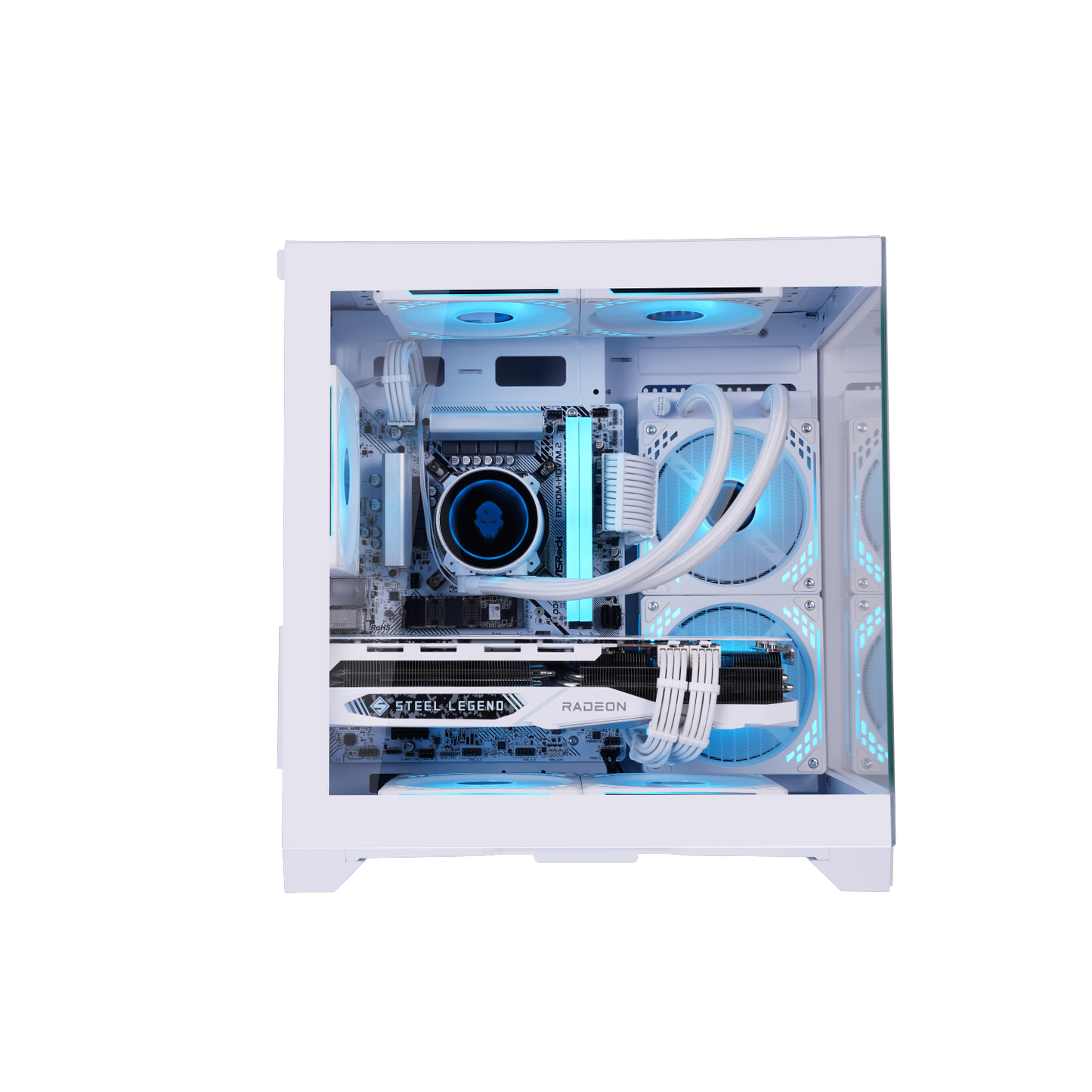 SK Gaming RGB Desktop Tower PC- Intel Core i7 Skylake- 6700 3.4GHz / 16 GB RAM / 1TB SSD /Nvidia GeForce RTX3050/ Windows 11 Pro